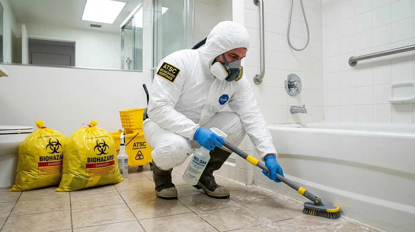 Decontamination equipment deployed for Blood Cleanup in Eagle Pass